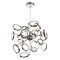 Cwi Lighting Colette LED Chandelier With Chrome Finish 1054P31-601 - alternate 1